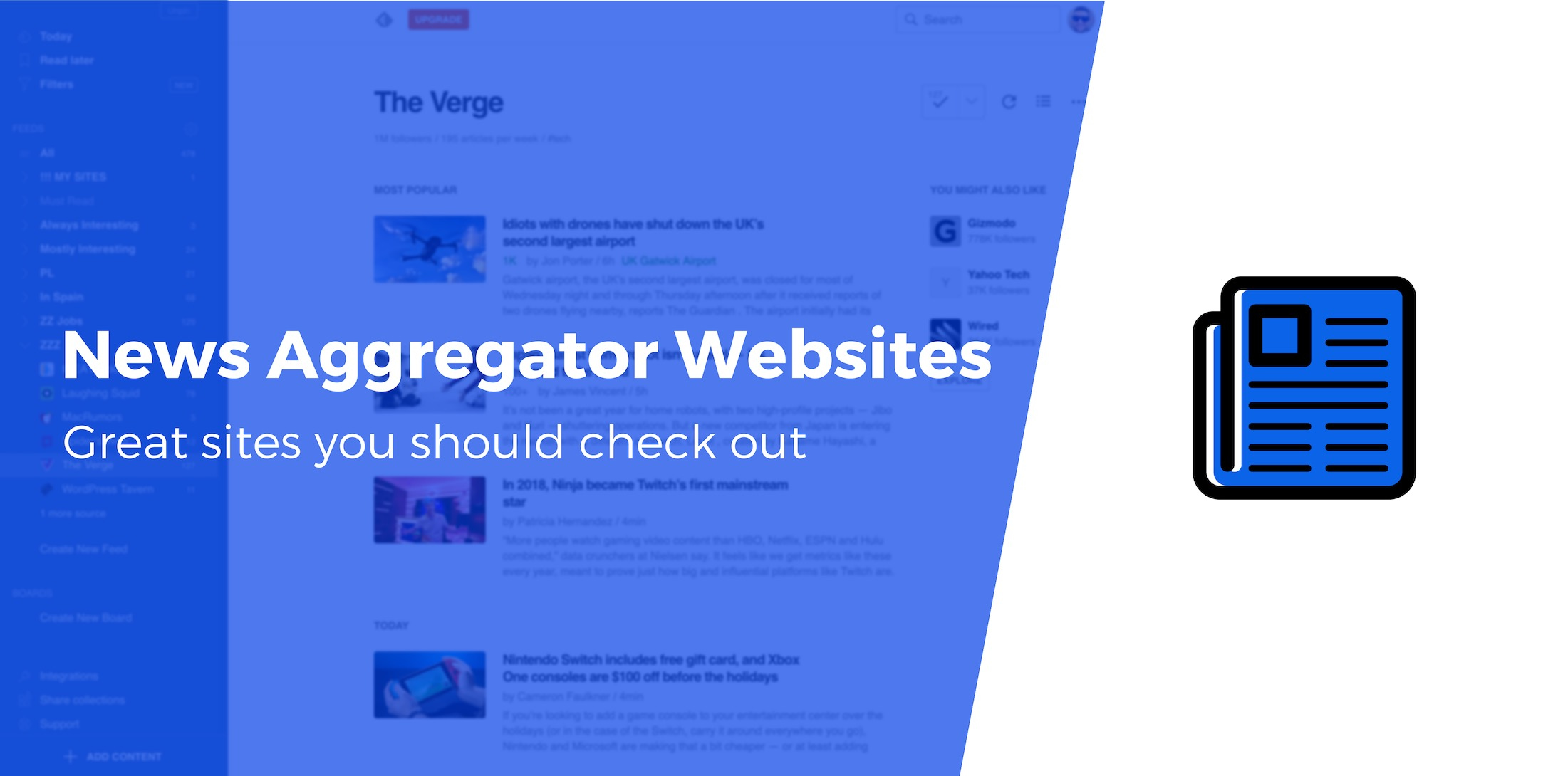 6 Best Examples of Content Aggregator Websites That Rock