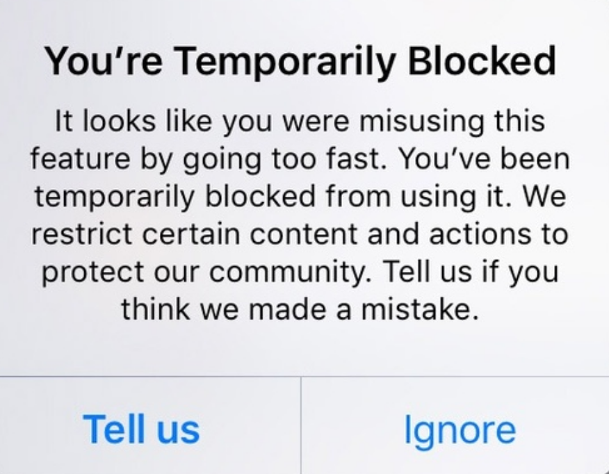 Action Blocked on Instagram: What Triggers And How To Get ...